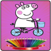 Coloring Peepa Book加速器