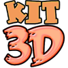 Kit 3D Puzzle piece and jigsaw