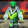 Cyber Ranger Ninja Fighting War Power Punk Dino