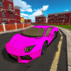 New York City Pink Taxi Simulator