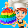 Unicorn Doll Cake  Sweet Rainbow Cupcake Desserts加速器