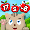 My Number Drop Fast, math run game for kids