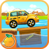 Build River Wooden Bridge