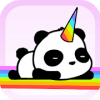 Super Combo Panda Rainbow Unicorn