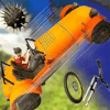 Guts glory 3d obstacles course & Happy on wheels