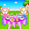 Toy Tea Party Cleaning and Cooking Game