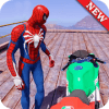 World Superheroes Bike Stunt Racing Rider 2019