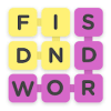 Find Words Retro Wave English