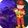 Kavi Escape Game 549 Fireman Rescue Baby Game