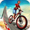 Impossible Kids Bicycle Rider Hill Tracks Racing