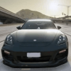 Panamera Sport Car Driving City Drift