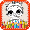 Easy Doll Coloring Book 2019 FREE