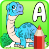 Cute Animated Dinosaur Coloring Pages加速器
