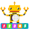 Pixel Art Robots Color By Number  Color To Relax加速器