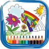 Coloring flowers