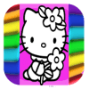 kitty queen coloring game加速器