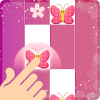 Pink Butterfly Piano Girly Piano Tiles Butterfly