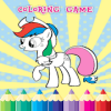 coloring horse pony cute加速器