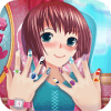 Anime Girl Nail Salon Manicure * Nail Polish Game