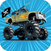 Monster Truck 4x4: Gun Machine加速器