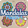 Mandalas color by number  Mandala pixel art