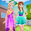 Sisters Christmas Shopping Spree - dress up games