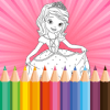 Coloring Book for Disney Princess for girls game