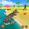 Beach Crocodile Simulator 2019  City Revenge加速器