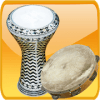 Darbuka tambourine and big drum