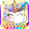 Unicorn Food Coloring Book The Trendy World