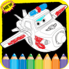 Super wings Coloring book pages - with animals