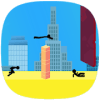 stickman parkour runner platform