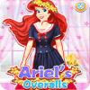 Princess Ariele Overalls  Dress up games for girl