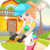 Clumsy gardener laundry Games For Girls