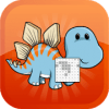 Pixel Art Dinosaurs Color By Number