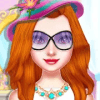 Super Star Girls Fashion Model Dressup Game