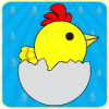Happy Pretend Chicken Lay Eggs