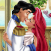 Mermaid Princess Mistletoe Kiss