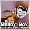 Scary Bendy Boy on the tunnel machine