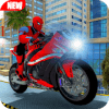 World Superhero Stunts motorBike Racing Games 2019