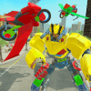Giant Robot Transform Bike Robot Bike Fighting