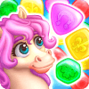 Match3 Magic Prince unicorn lovely story quest