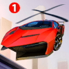 Futuristic Flying Car 3D Rescue Game