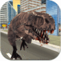 野生恐龙攻击城市