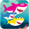 Piano Little Shark Tiles Sea Animated swimming
