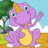 Dsaur Puzzl Jgsaw kds Puzzls gam