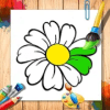 Flwrs Clrg Bks Pat Flwrs Pags