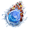 Water Ball Fire Surfer 3D 2019