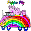 Pig Coloring Peppa Family加速器