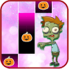 Piano Zombie Tiles vs Halloween Scary Funny Game